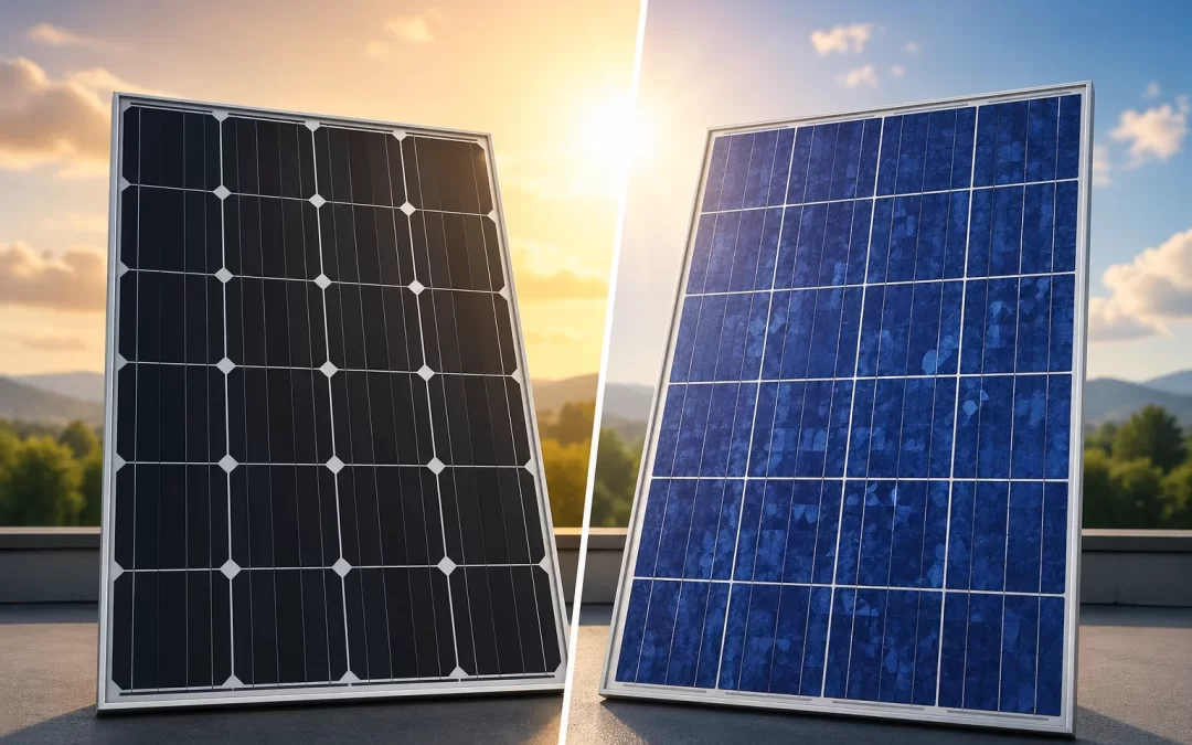 Monocrystalline vs. Polycrystalline Solar Panels: What's the Difference?