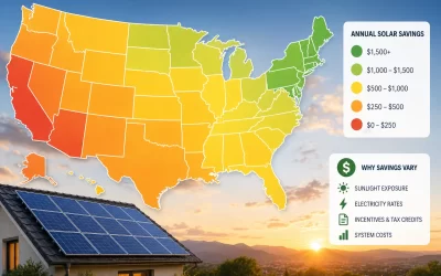 Solar Cost by State: Where Does Solar Save the Most Money?