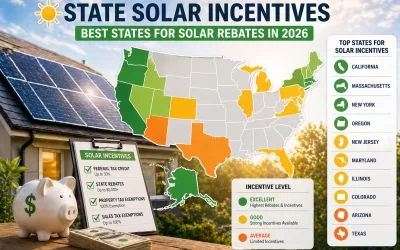 State Solar Incentives: Best States for Solar Rebates in 2026