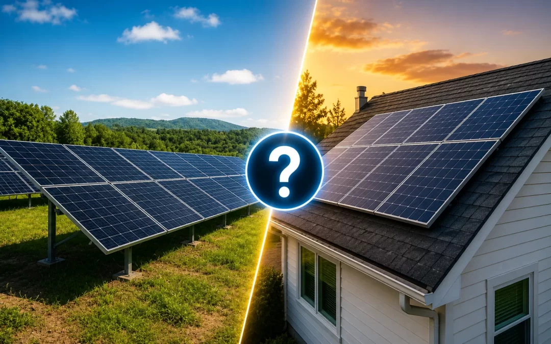Ground-Mounted vs. Rooftop Solar: Which Is Right for You?