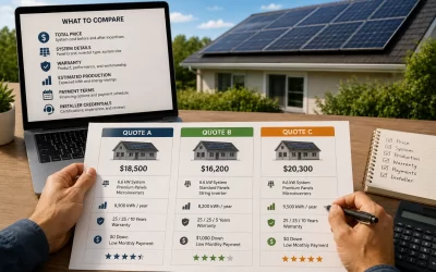 How to Read and Compare Solar Quotes (Side-by-Side Guide)