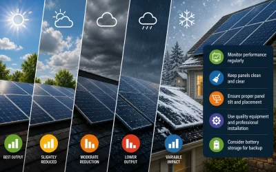 How Weather Affects Solar Panel Output (And What To Do About It)