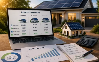 Solar Panel ROI by System Size: What the Numbers Actually Show