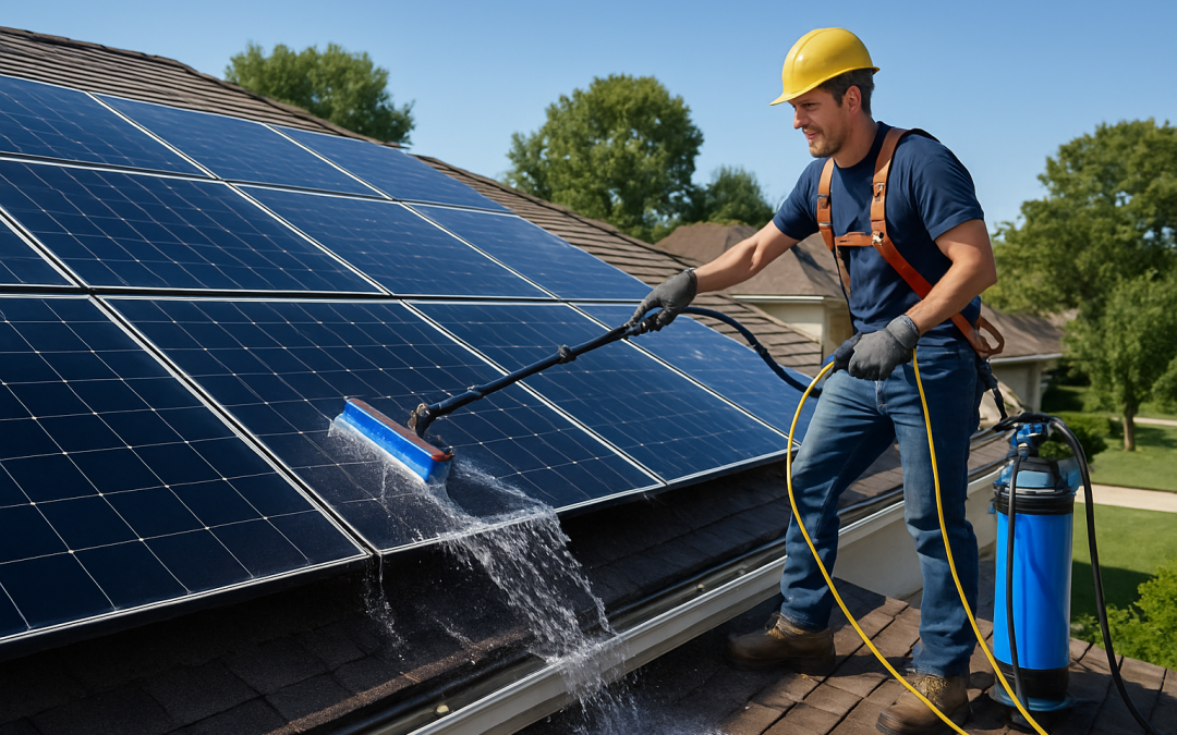 Professional Solar Panel Cleaning: Costs, Benefits, Methods, and How Maintenance Impacts Energy Efficiency